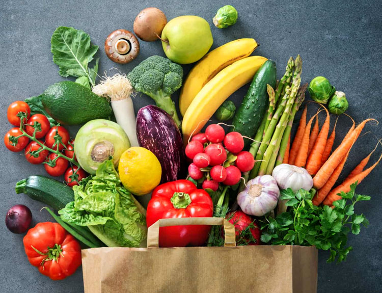 Légumes et fruits de saison